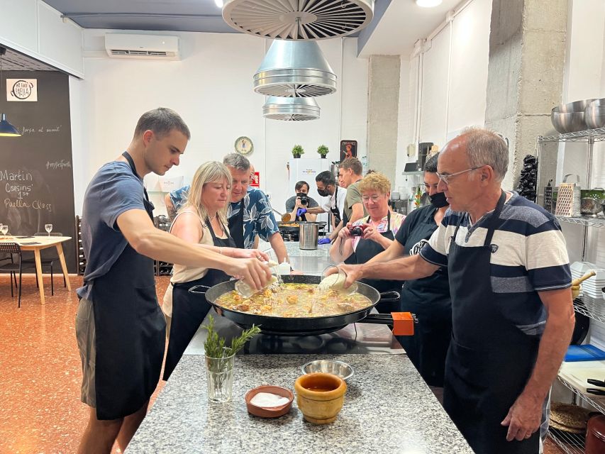 Real Paella Cooking Class – Market Visit & Sangría Workshop - The hands-on paella lesson: rice, saffron, and getting socarrat right
