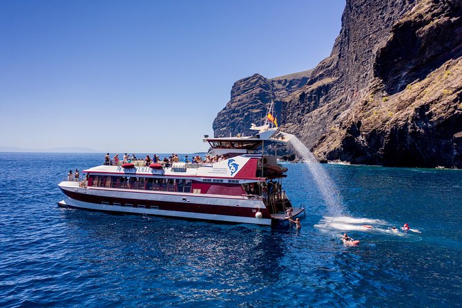 Royal Delfin - 4'5H Dolphin & Whale Watching - Los Gigantes Masca - Lunch & Swim - Group size and crowding: how to enjoy a busy boat day