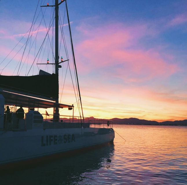 S'Arenal: Sunset Catamaran Cruise with BBQ - Cala Vella and the protected-water feel: why the scenery feels quieter