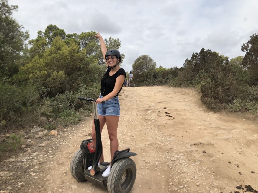Sa Coma: Off-Road Segway Tour to Castell Punta de n'Amer - Riding on the coastline again: the loop-back you will actually notice