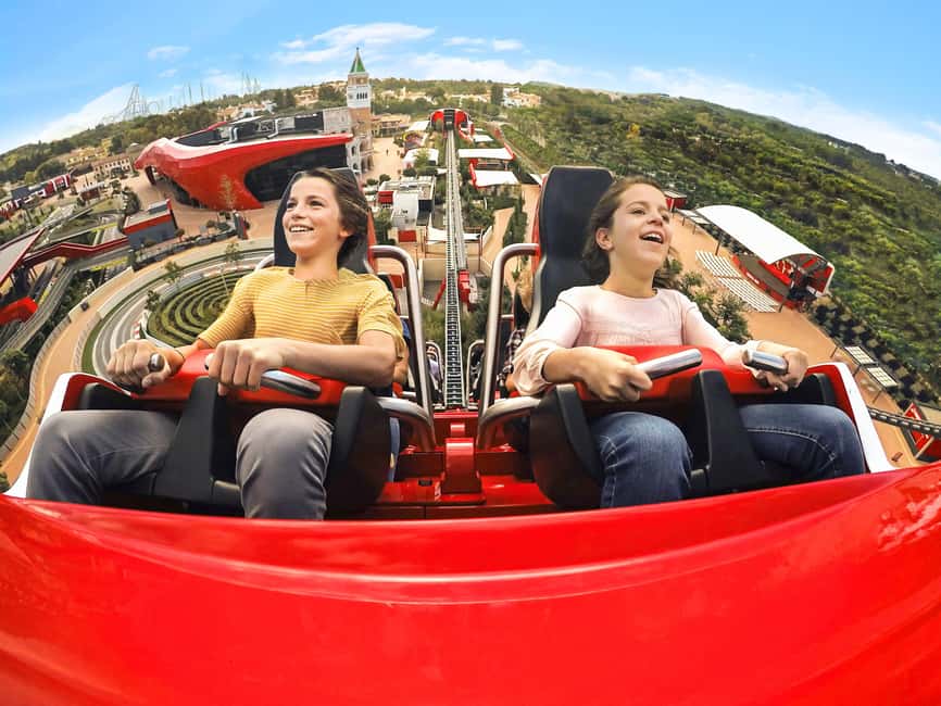 Salou: PortAventura Ferrari Land Admission Ticket - Ferrari Land is the ticket, not the whole day