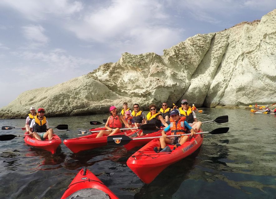 San José: Cabo de Gata Natural Park Kayak and Snorkel Tour - Paddling the Coast: Cueva del Tabaco and Cala Higuera
