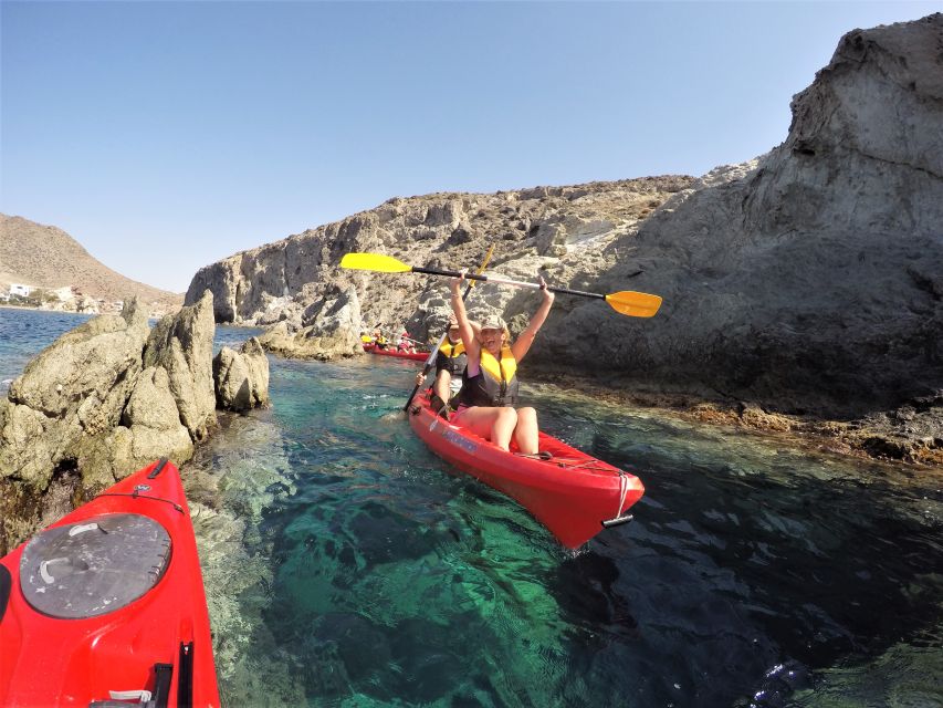 San José: Cabo de Gata Natural Park Kayak and Snorkel Tour - Meeting at San José Beach: Getting Ready Without Stress