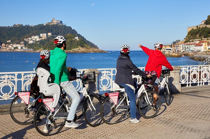 San Sebastian E-bike trour: Basque History and Cultural. - Ride the bidegorri bike path to Miramar and Ondarreta