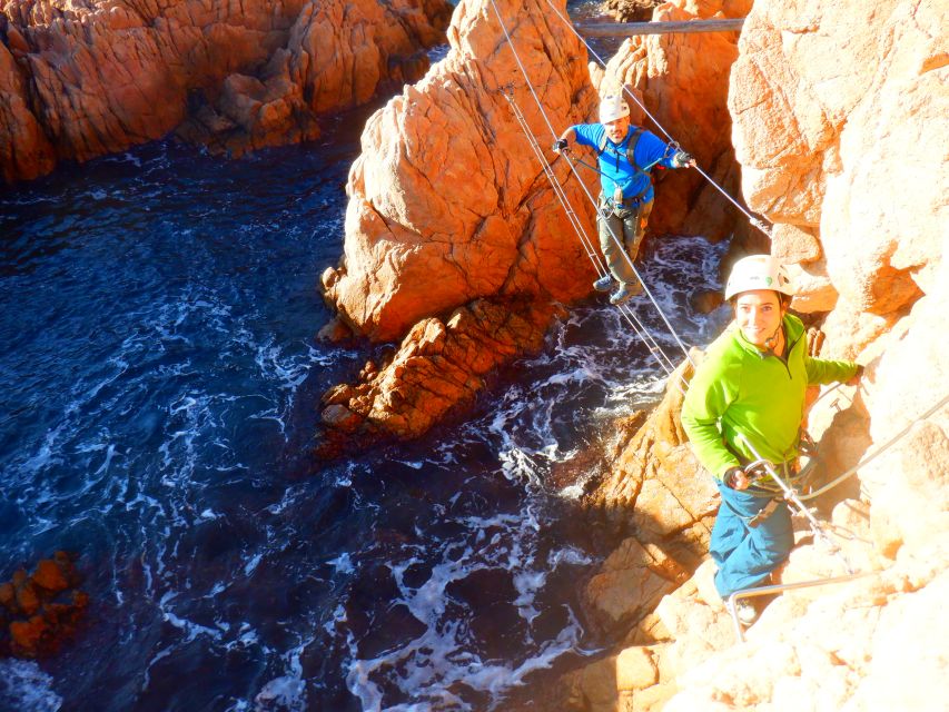 Sant Feliu de Guixols: Climb Via Ferrata Cala del Molí - Photos, refreshments, and the parts that make it feel like a holiday