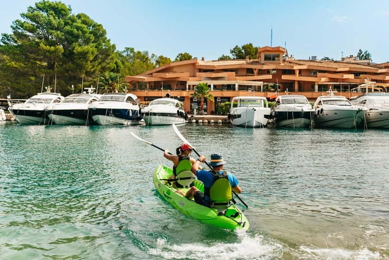 Santa Ponsa: Marine Reserve Kayak Tour - Stop for exploring, then a real swim break (not just a quick stop)