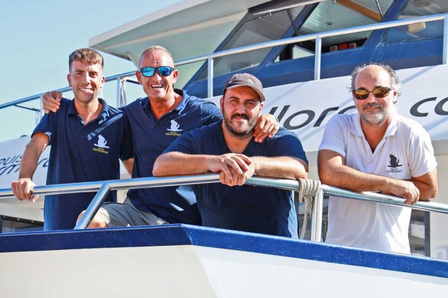 Santa Ponta/Peguera: Dragonera Island Cruise with Swim Stop - On-Board Crew, Energy, and the Chance of Dolphins