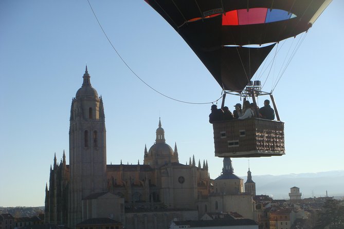 Segovia from the Skies: Sunrise Balloon Ride - Alcázar de Segovia from the Balloon: That High, Towering Perspective