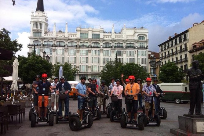 Segway Private Tour in the Historic Center of Madrid - The Segway lesson, helmet, and the part that makes or breaks it