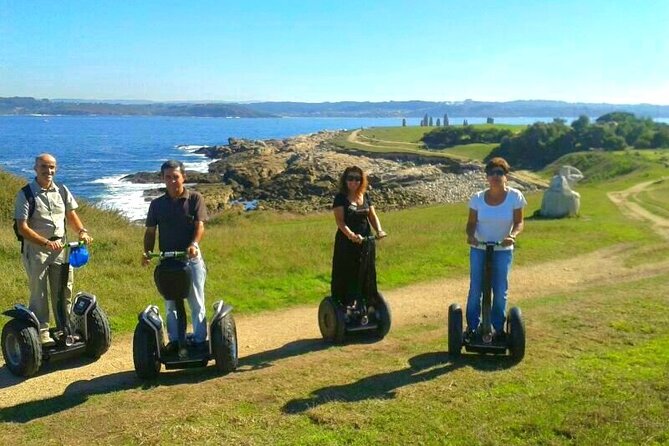 Segway Tour Tower of Hercules - Getting started at Breogán, then learning the Segway rhythm