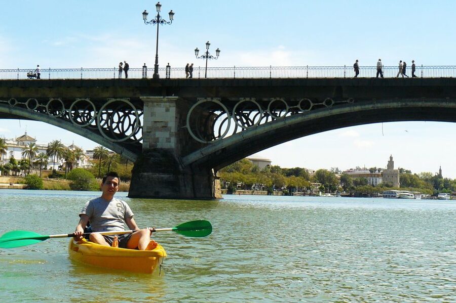Seville: 2–Hour Guadalquivir River Kayaking Tour - Kayaking the Guadalquivir in Seville, not just sightseeing