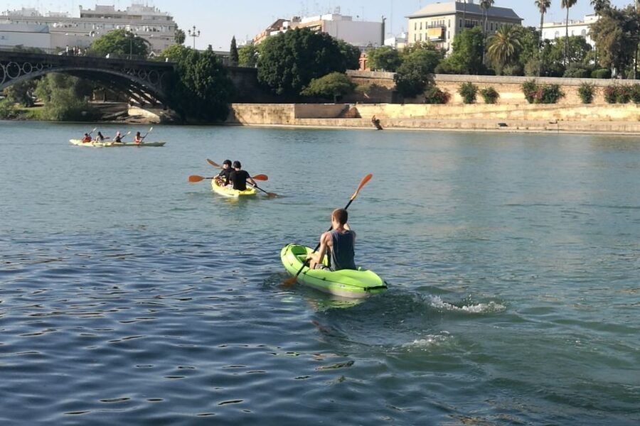 Seville: 2–Hour Guadalquivir River Kayaking Tour - The history your guide turns into practical memories