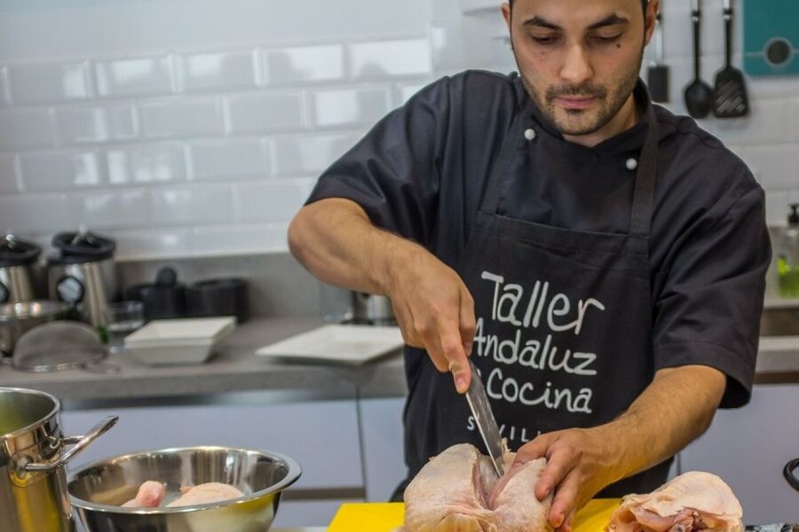 Seville: 3.5-Hour Spanish Cooking Class & Triana Market Tour - Sangria, Wine, and Lemon-Cava Dessert Pairing