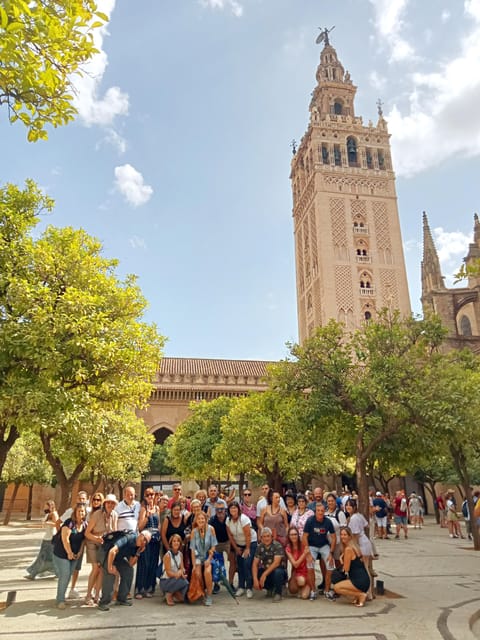 Seville: Cathedral & Giralda Guided Tour with Tickets - Giralda Tower: minaret origins and the city view pay-off