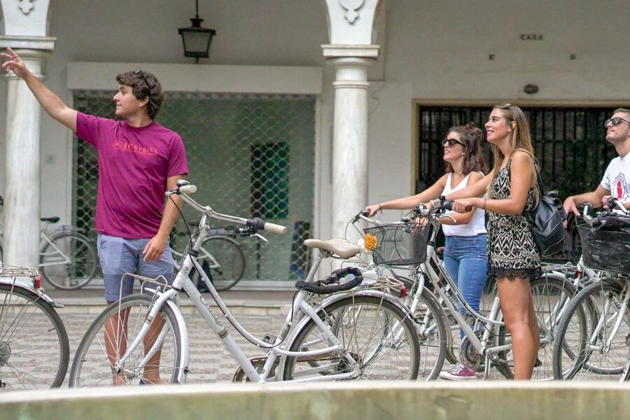 Seville: City Sightseeing and Local Culture Bike Tour - Alcázar of Seville: What to Watch For From the Saddle