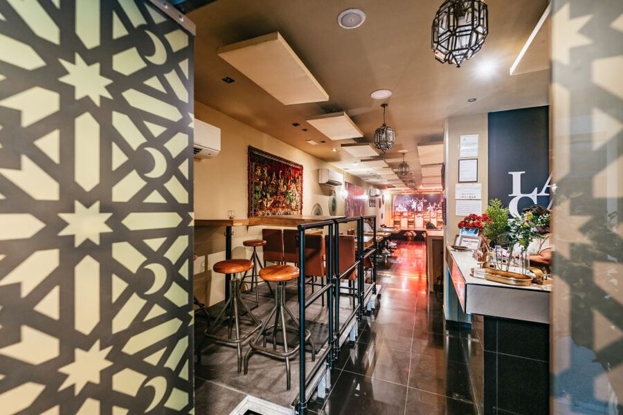 Seville: Flamenco Show with Andalusian Dinner at La Cantaora - The dinner setup: tapas for two or a chef menu for two