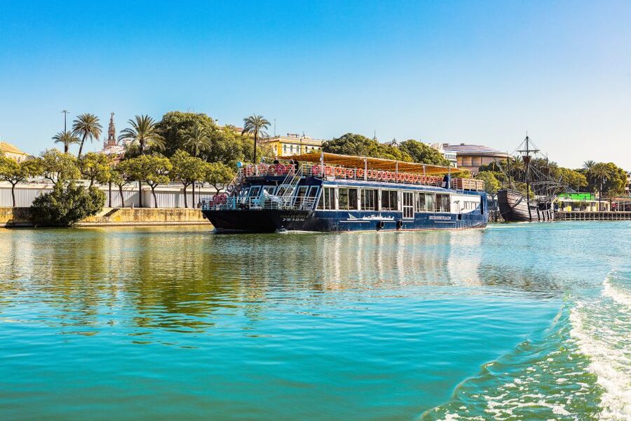 Seville: Guadalquivir River Cruise - The audio guide: helpful, multilingual, and sometimes tricky