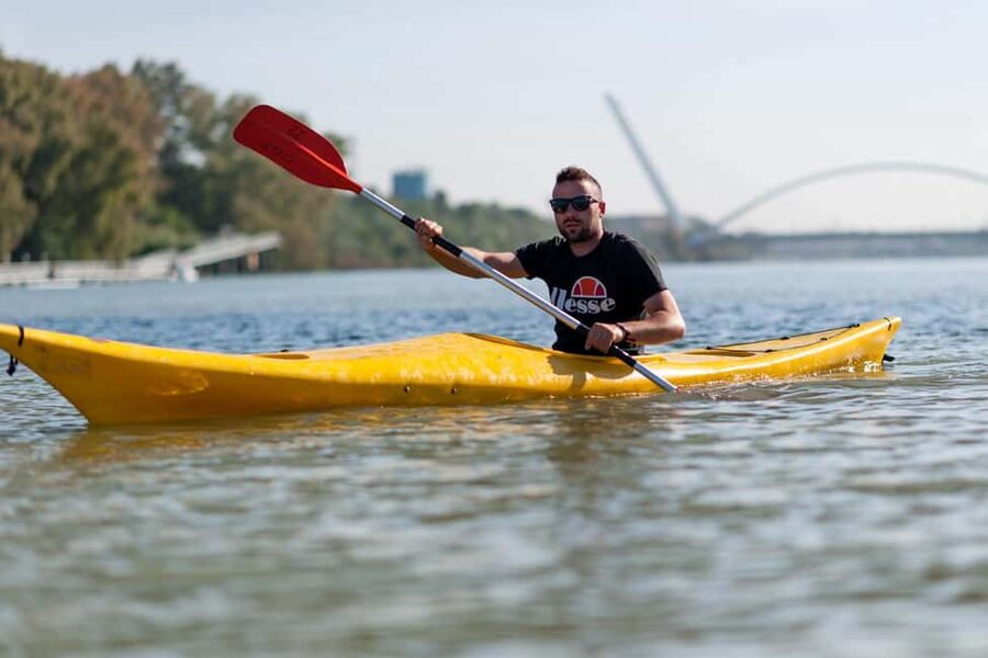 Seville: Guadalquivir River Kayaking Trip - Getting your kayak and the safety briefing that keeps it sane