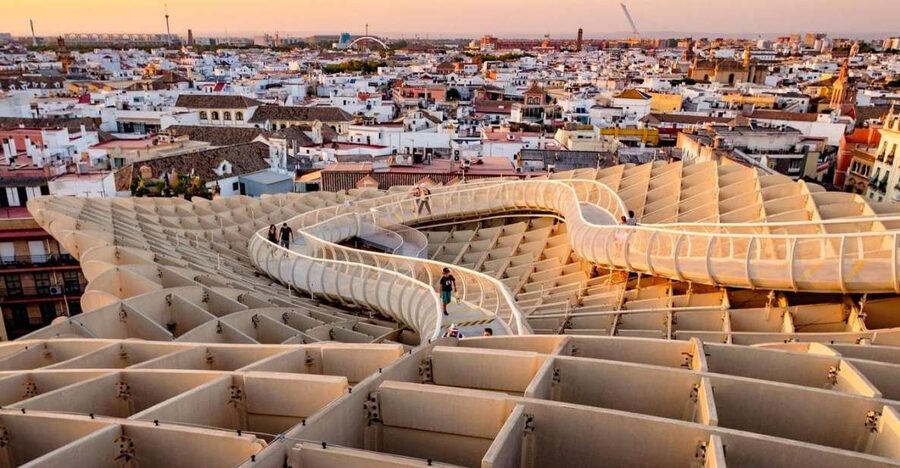 Seville: Las Setas Guided Tour & Optional City Tour - The guided climb and rooftop viewpoint: more than a photo stop