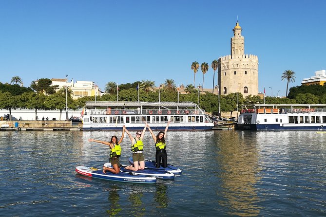 Seville: Paddle Surf Route and Class - The big payoff: the largest Gothic cathedral view