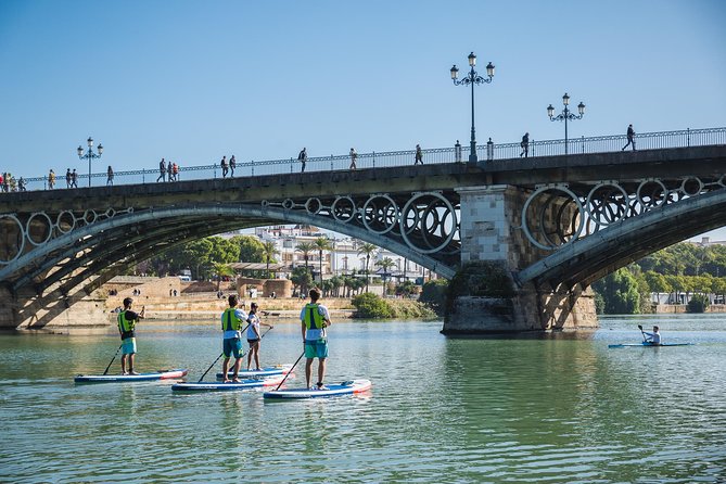 Seville: Paddle Surf Route and Class - Gear, lockers, and the photo and video payoff
