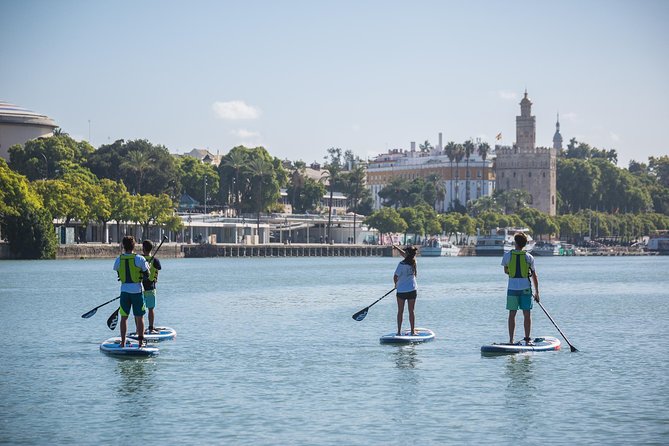 Seville: Paddle Surf Route and Class - Learning balance without the pressure