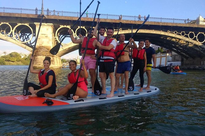 Seville Paddle Surf Sup in the Guadalquivir River - Meeting at Plaza de Armas, then getting on the water