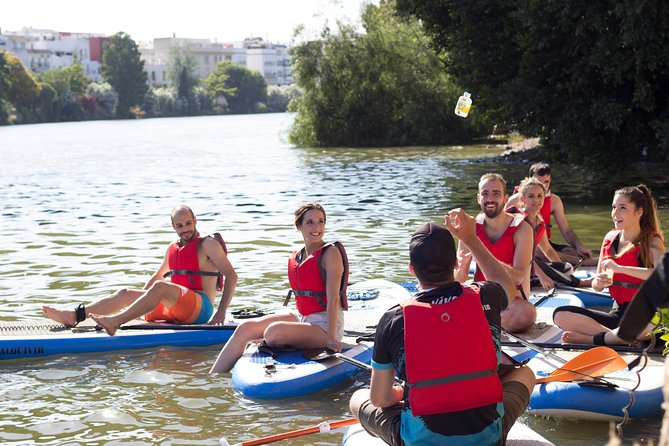 Seville Paddle Surf Sup in the Guadalquivir River - The route stops: Triana, Torre del Oro, the bullring, and Puente de Isabel II