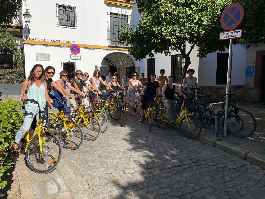 Seville: Relaxing City Bike Tour with a Tour Guide - Antigua Fábrica de Tabacos: the royal tobacco factory moment