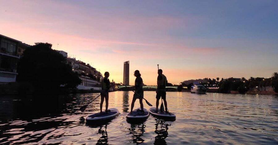 Seville: Sunset and Evening Paddle Boarding Tour - Why paddling at dusk beats a normal Seville evening walk