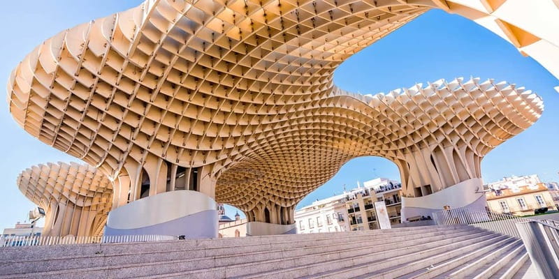 Seville: Sunset Roof Top Walking Tour - Hotel rooftops and Plaza Mayor: the Seville skyline pattern