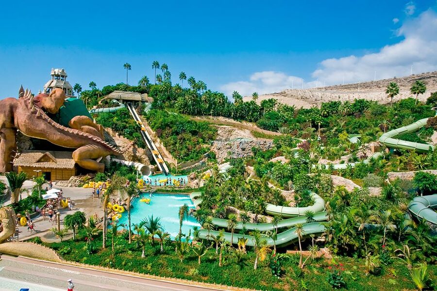 Siam Park Entry Tickets - Tower of Power: The 28-Meter Drop Through a Shark Tank