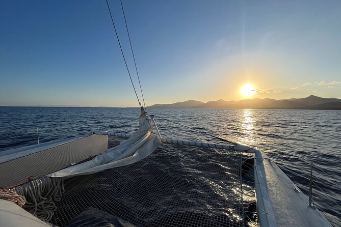 Small Group Dolphin Sunset Tour on Electric Catamaran Lanzarote - When the sea is choppy or dolphins do not show
