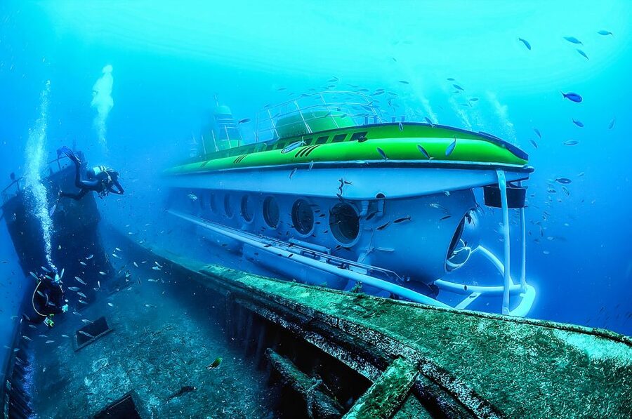 Southern Tenerife: 50-Minute Submarine Dive - Heading out from Amarilla Marina: why southern Tenerife is the point