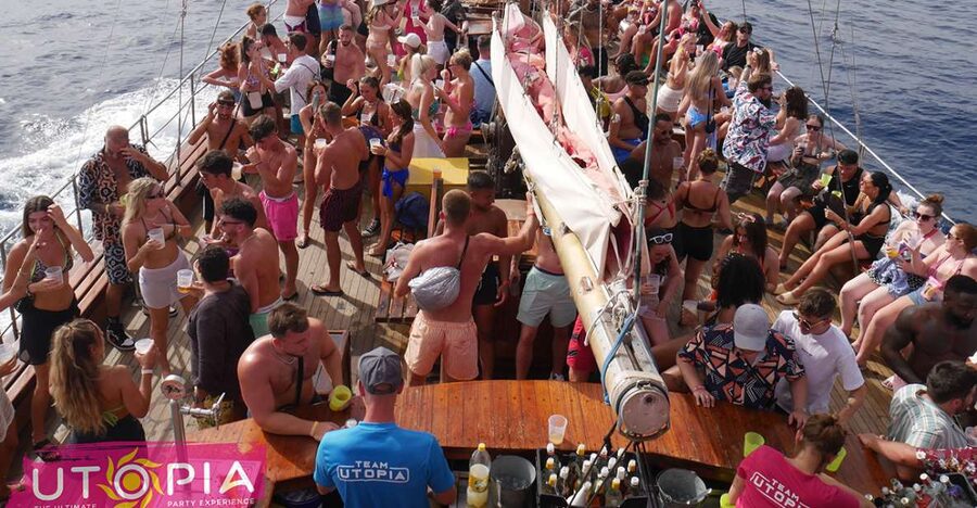 Tenerife: Boat Party with Open Bar and DJs - Black Pearl Café Check-In, then Straight to Party Mode