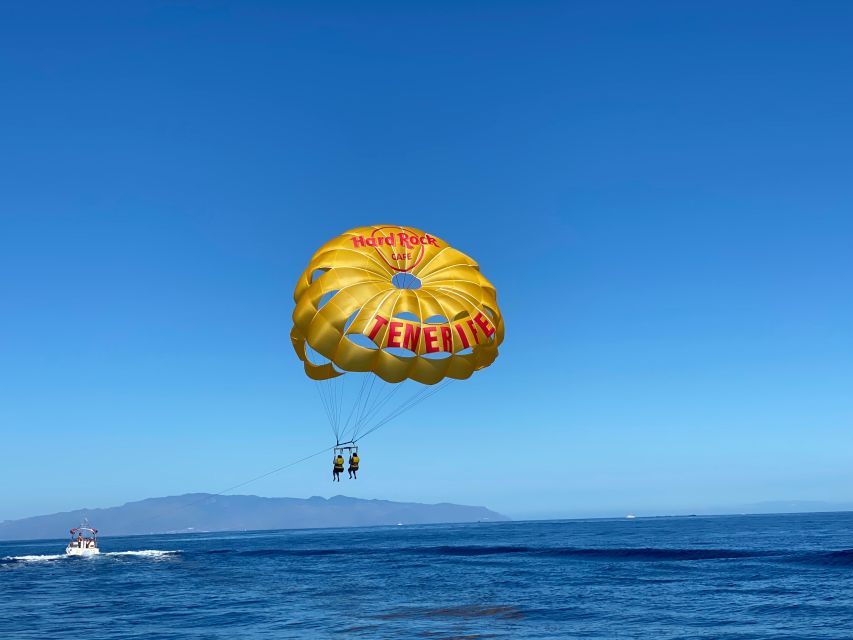 Tenerife Costa Adeje Parasailing - Boarding the Aj Fly Watersports boat: fast, fun, and not complicated