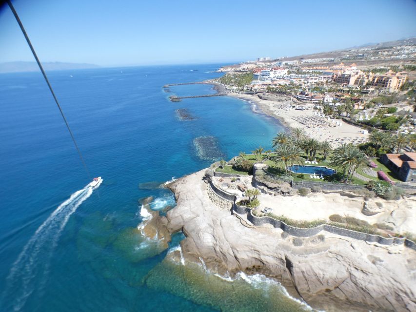 Tenerife Costa Adeje Parasailing - The flight itself: 10 minutes, controlled takeoff, big adrenaline