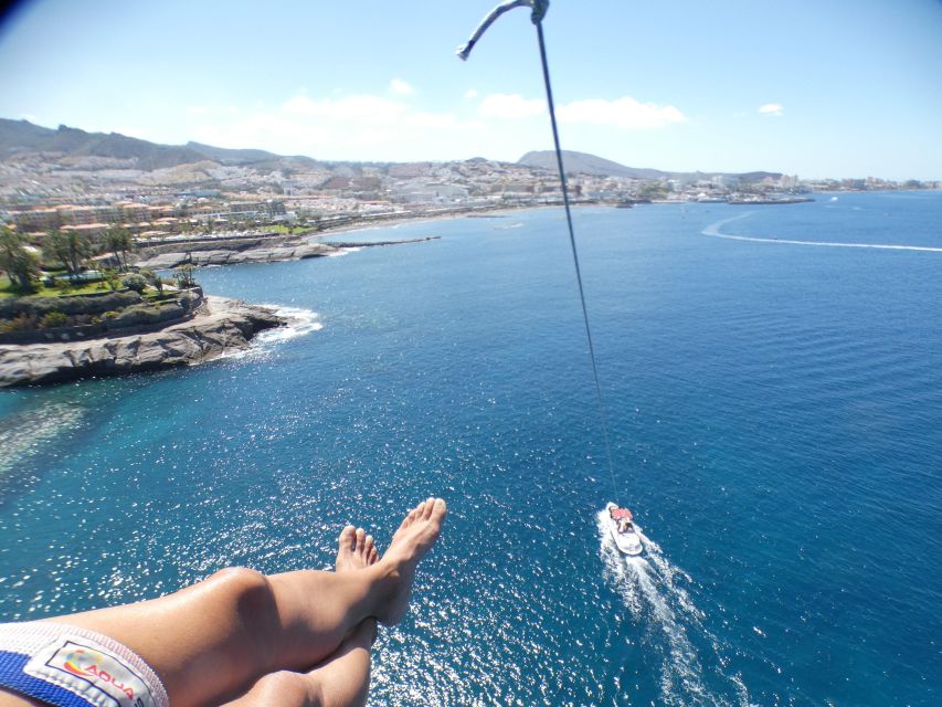 Tenerife Costa Adeje Parasailing - What you see in the sky: Costa Adeje’s coastline in three main lines