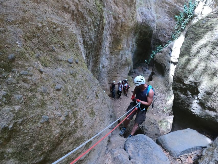 Tenerife: Guided Canyoning Experience in Los Arcos - What to pack: your comfort kit for cold water, waiting turns, and rope days