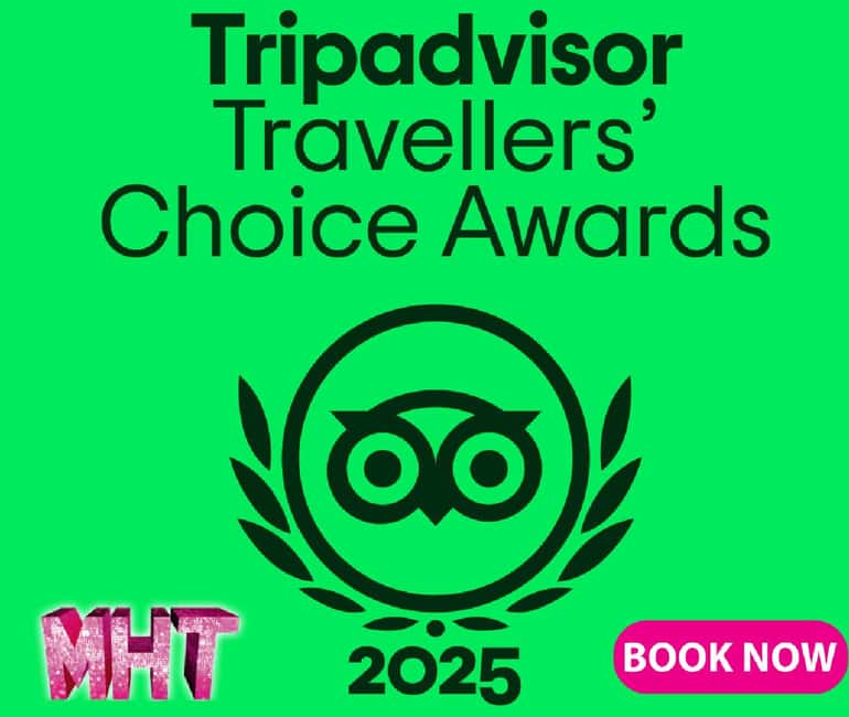 Tenerife: MHT - Music Hall Tavern Comedy Drag Dinner Show - Transfers, pickup timing, and the end-of-night reality