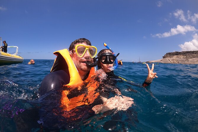 Tenerife Snorkeling Tour in turtle habitat - Stop 1 at the PADI 5-star Travel Sub center: briefing, gear, and camera rules