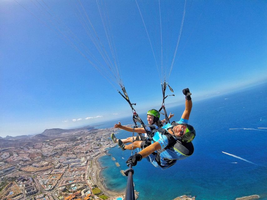 Tenerife: Tandem Paragliding Flight - The landing on Playa la Enramada: gentle, sandy, and very close to the action