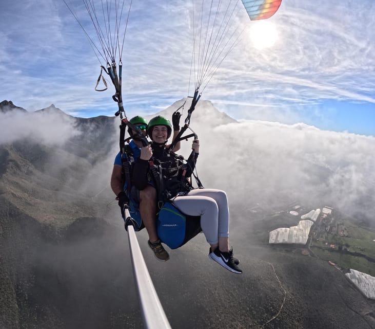 Tenerife: Tandem Paragliding in Adeje with hotel transfer - Weight, health, and age limits you should check now