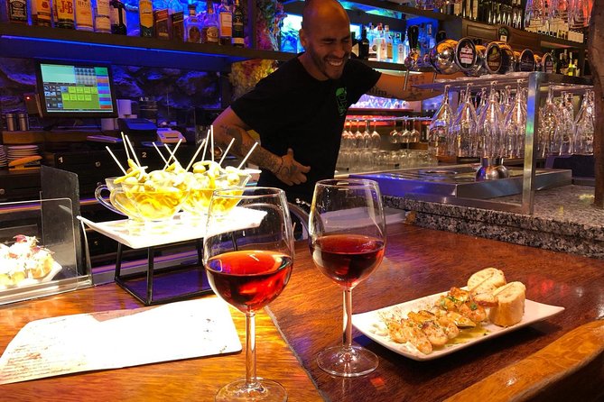The Award-Winning Bilbao Food Tour & Wine Pairing by Basque Local - How the pintxos plan works: 5 bars, 1-2 bites each