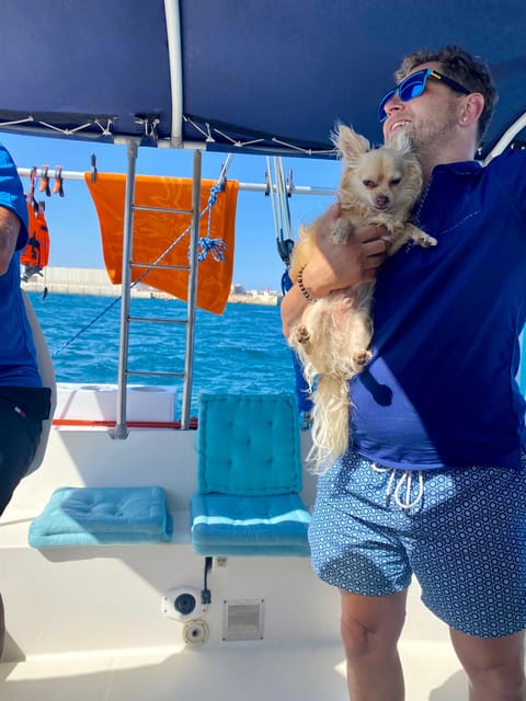 Torrevieja: Costa Blanca Catamaran Cruise - The Anchored Swim Stop: Snorkeling and SUP From the Same Deck