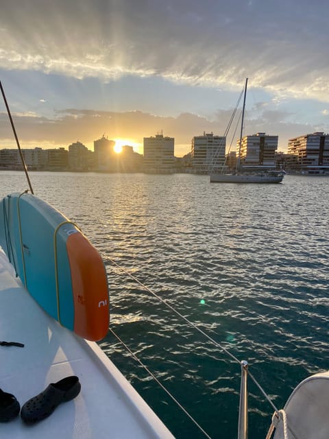 Torrevieja: Costa Blanca Catamaran Cruise - Finding Marina Salinas and Getting Settled Onboard