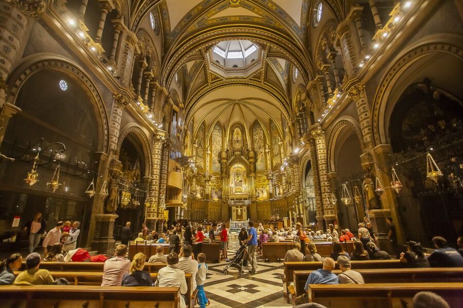 Tot Montserrat: Transport, Museum Tickets, and Lunch - Santa Cova funicular: the shrine area tied to the Virgin