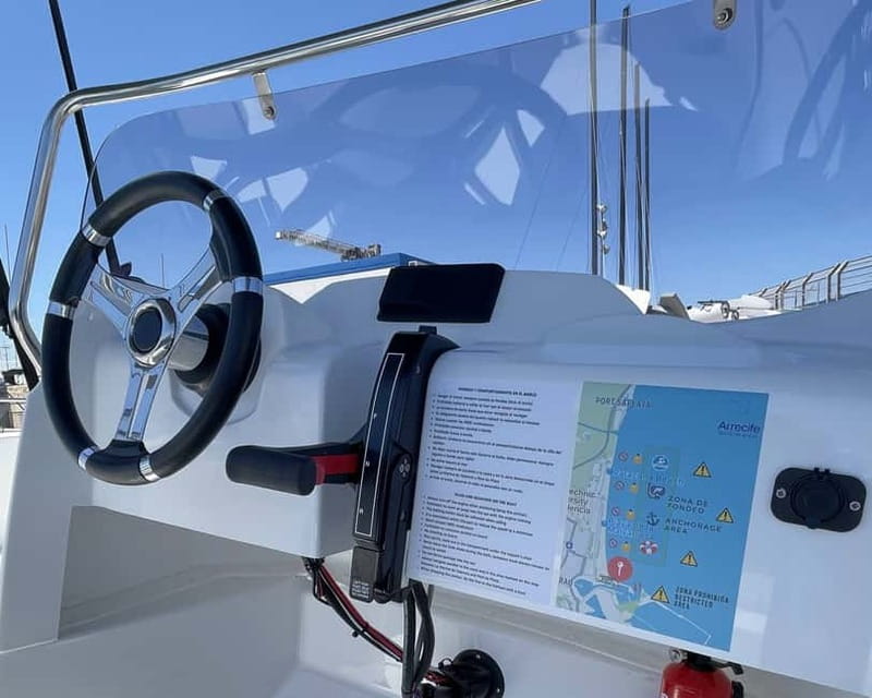 Valencia: Boat Rental without License - FAQ