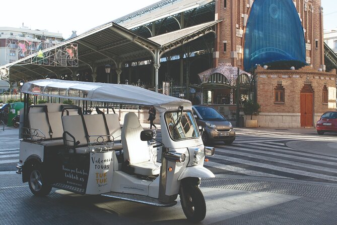 Valencia Complete Tour by Tuk Tuk - Old Town highlights: Art Nouveau station, Torres de Quart, and Serranos