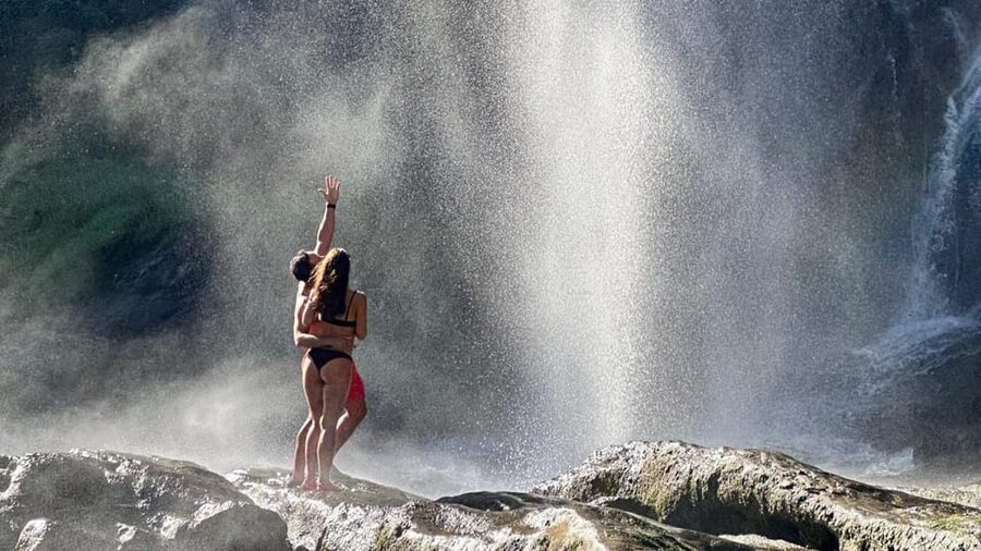 Valencia: Waterfalls and Thermal Springs Tour with Swimming - How this tour feels: four big moments in one easy day